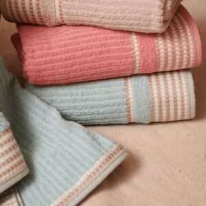 Imagem de várias toalhas de algodão
